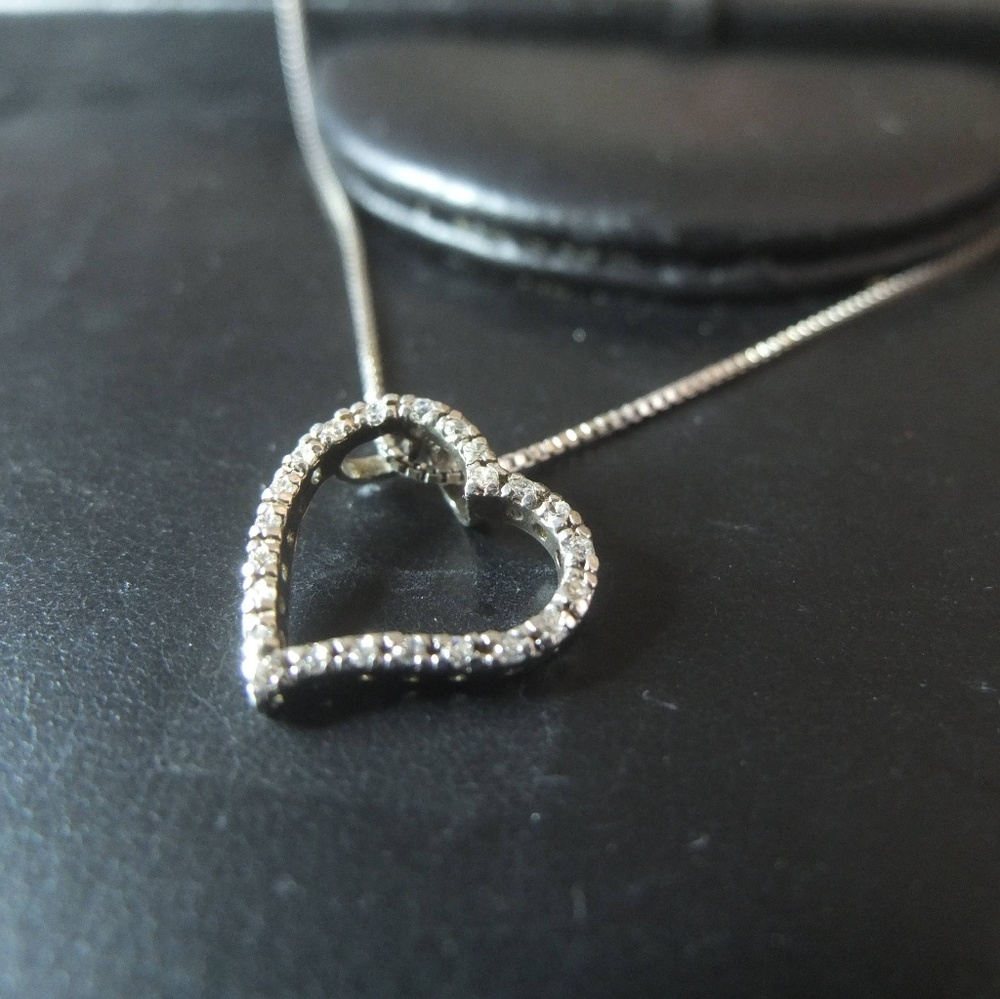 CZ Heart Necklace